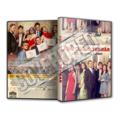 Love Wedding Repeat - 2020 Türkçe Dvd Cover Tasarımı